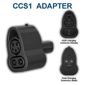 J1772 Tesla laadija adapteriga